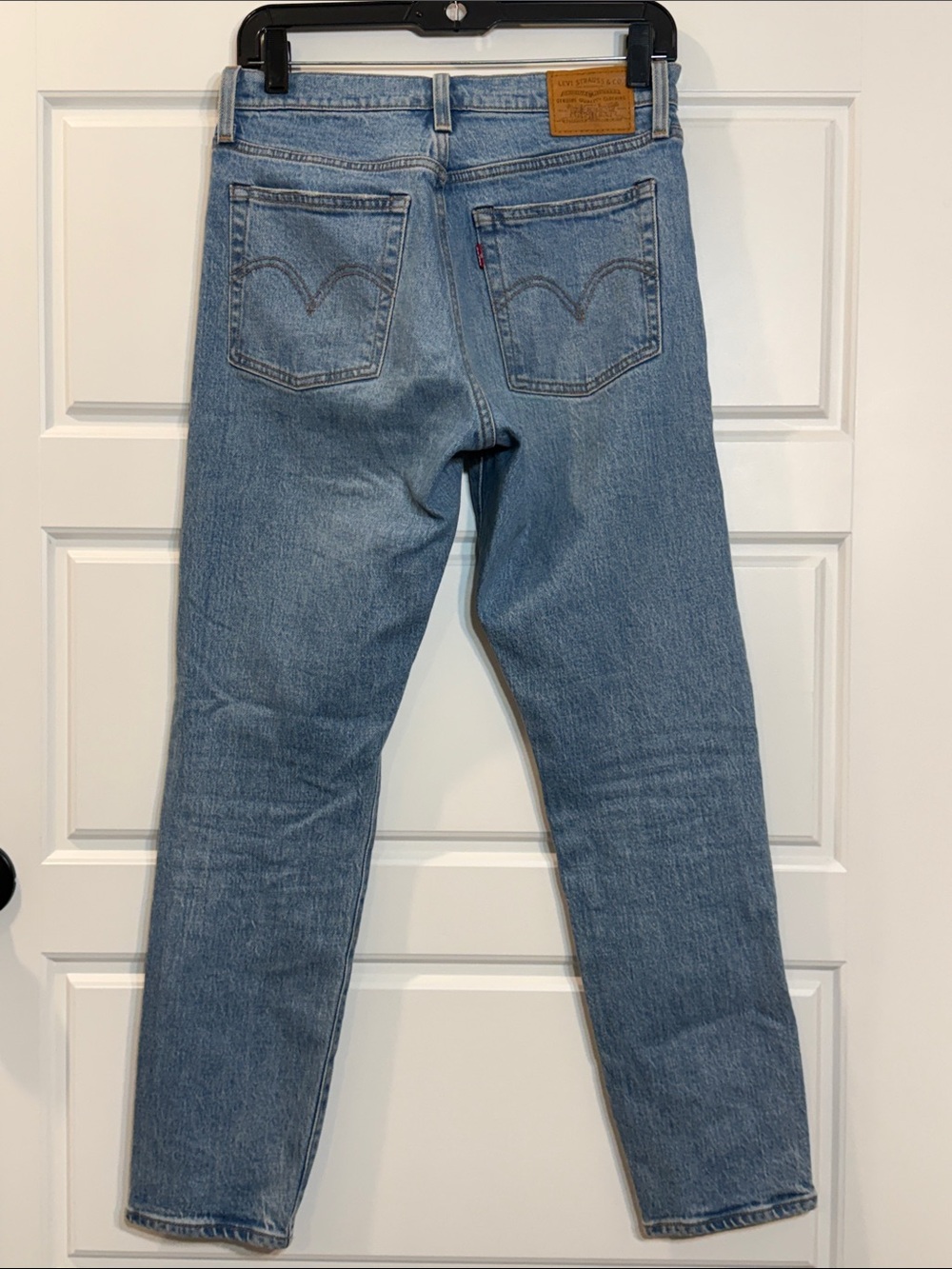 Levi’s Wedgie Straight Jeans Womens High Rise Denim - Picture 2 of 10